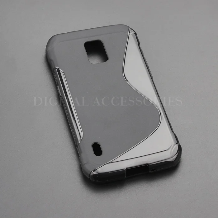 7 цветов S-Line анти-скольжение гель ТПУ тонкий мягкий чехол задняя крышка для Samsung