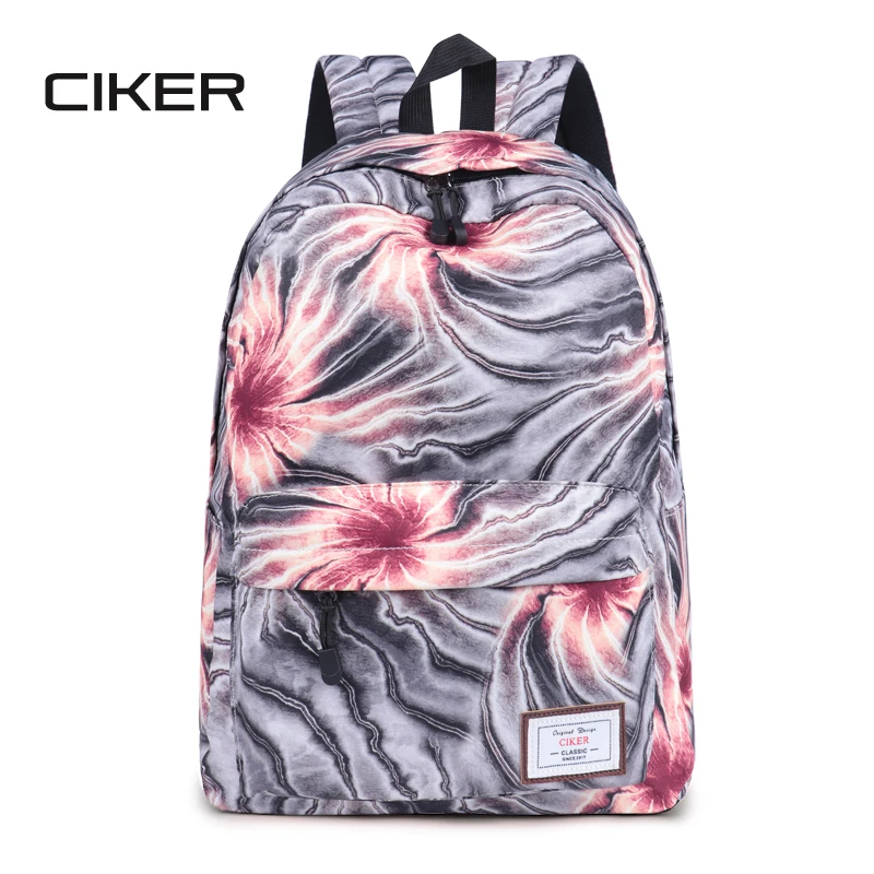 

CIKER Korean Style Waterproof Backpacks Female Printing Backpack Unique Design Casual Student Teens Book Bags Mochila Escolar