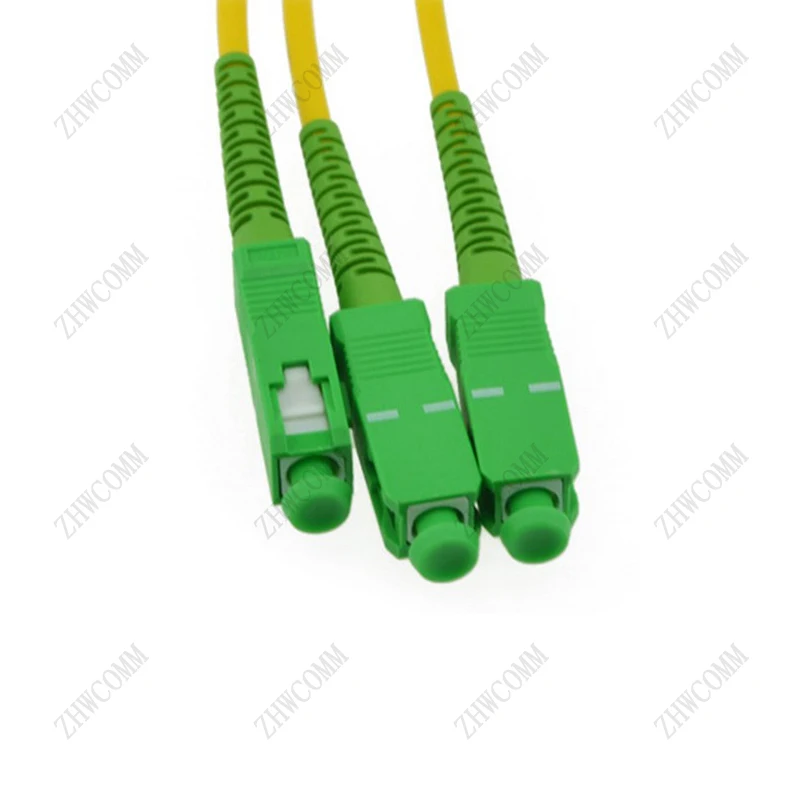 ZHWCOMM высокое качество 1 м SC APC 1X8 волоконно-оптический сплиттер SC/APC оптоволоконный