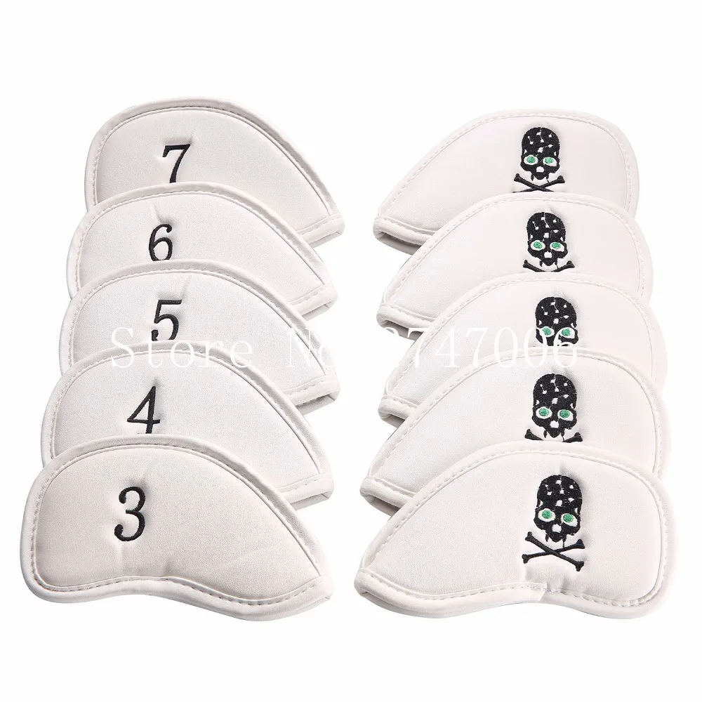 10 шт. Металлические накладки на голову для гольфа|iron headcover|club coversiron clubs cover |