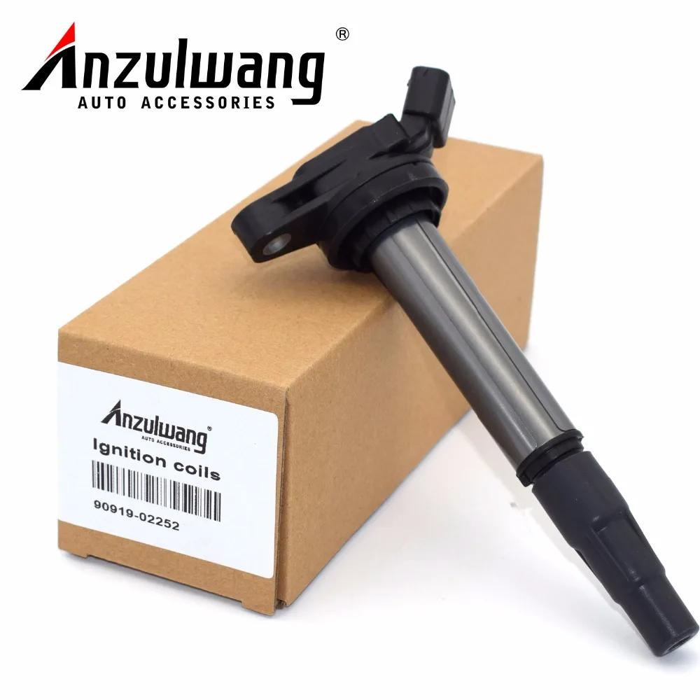 ANZULWANG 1 pcs 90919-C2003 90919-C2005 90919-02252 90919-02258 New Ignition Coil for Toyota Corolla Matrix Prius