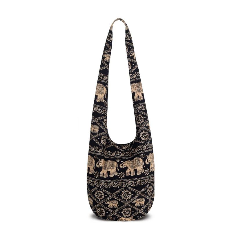 shoulder bag 5 Сумка через плечо на ремне, женские сумки, хиппи хобо, тайская хлопковая цыганская, богемная, бохо, для девочек, школьные сумки, сумка, бесплатный подарок - Цвет: shoulder bag 5