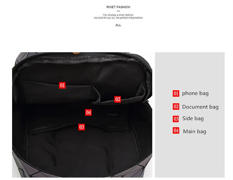 MAGICYZ geometri ctriangle сумки с голограммой светящийся женский рюкзак sac a dos женский рюкзак Mochilas голографический рюкзак