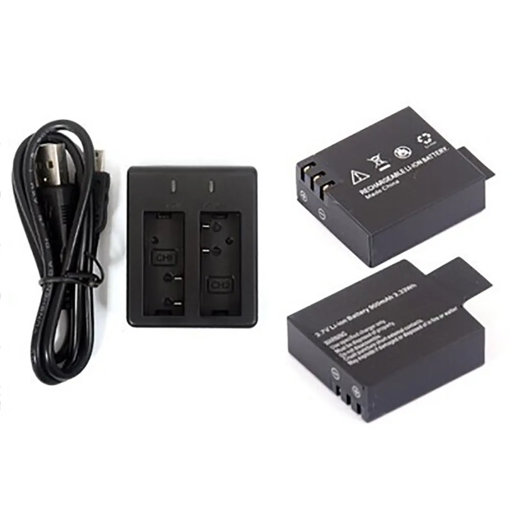 Высокое качество Usb зарядное устройство адаптер Двухканальный для Sjcam