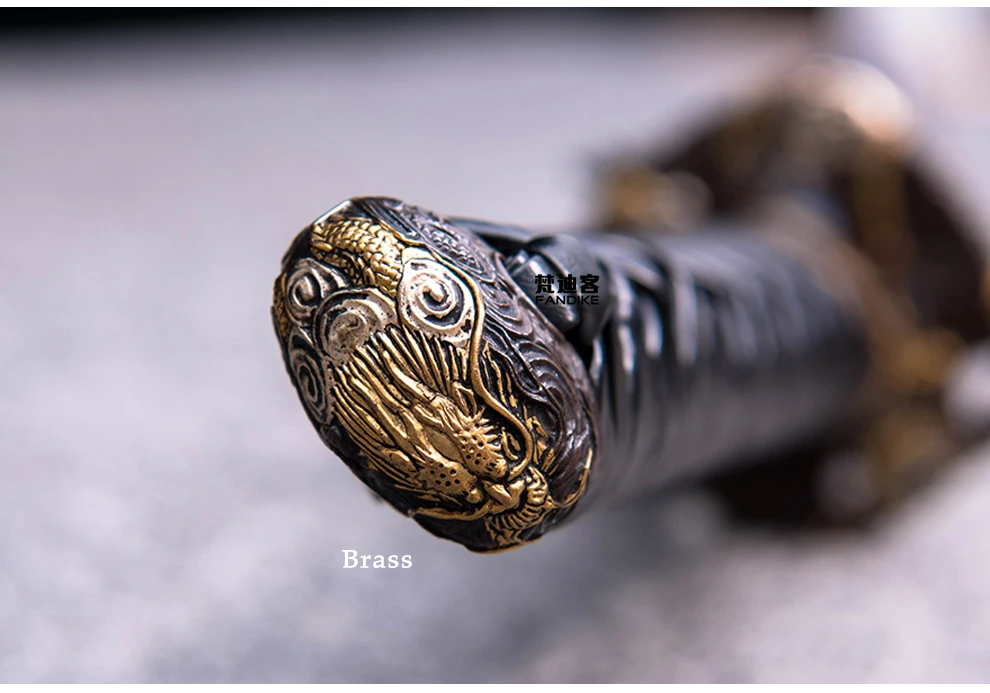 Japanese Samurai Katana Full Tang T10 Steel Clay Tempered Battle Sharp Sword tempered Samurai Sword Katana full tang