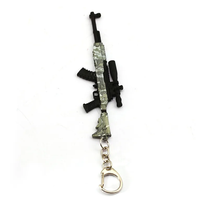 Новый брелок Playerunknown's Battlegrounds PUBG 12 см модель пистолета держатель Portachiavi Porte Clef