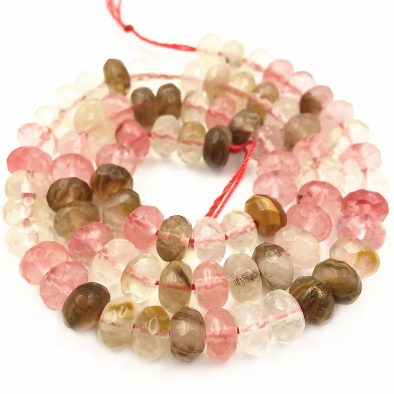 Разноцветные зеркальные кварцевые бусины для изготовления ювелирных изделий