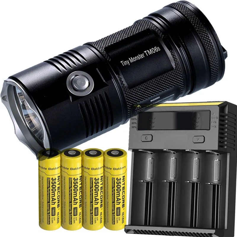 Светодиодный фонарик NITECORE TM06S CREE XM L2 U3 светодисветодиодный макс. 4000 люмен