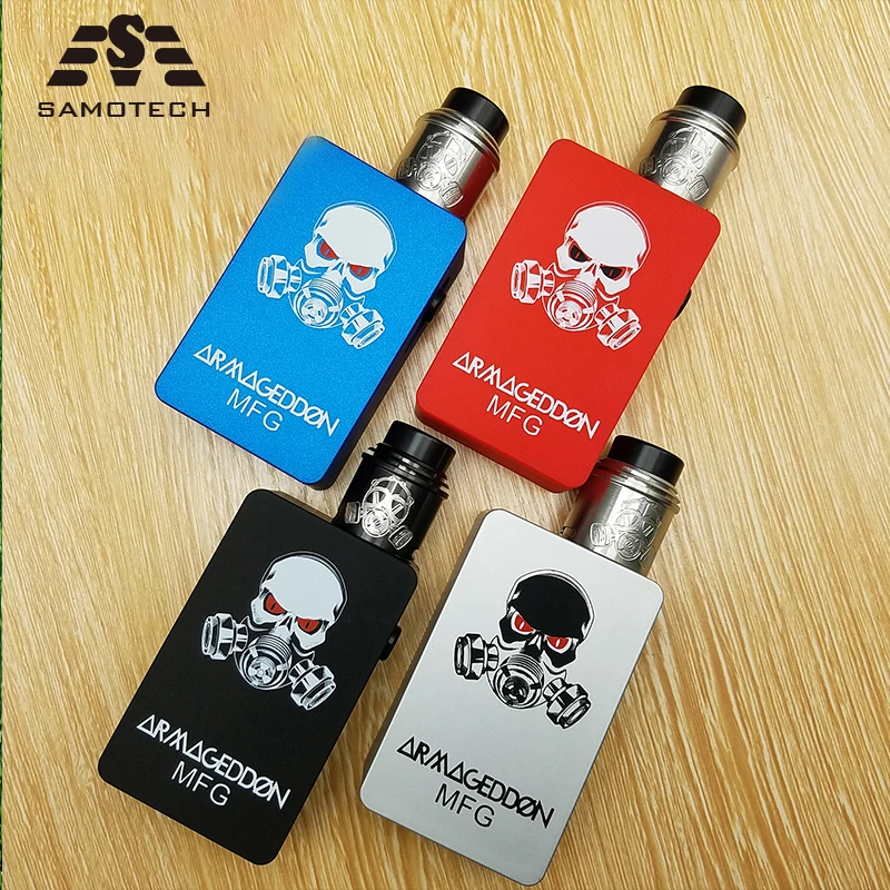 Новый набор боксов Squonker BF Mod 18650 батарея 6 мл емкость комплект с 510 нитью Apocalypse RDA