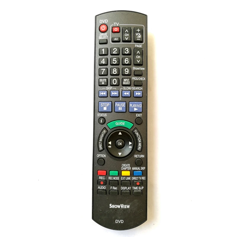 Б/у оригинальный пульт дистанционного управления N2QAYB000128 для Panasonic DVD Blu Ray