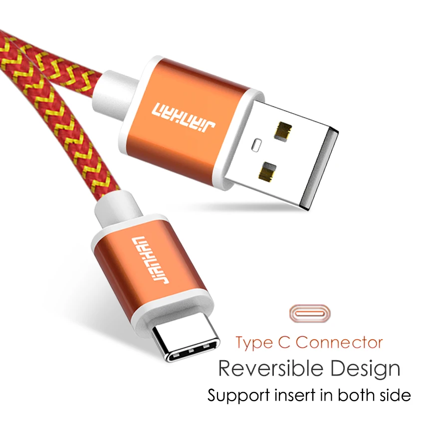 Реверсивный USB C кабель для быстрой зарядки Samsung зарядное устройство типа