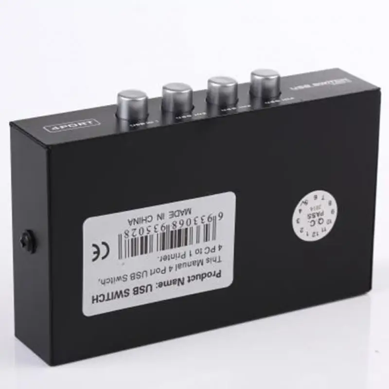 Детали для принтера USB 2 0 4 порта переключатель аксессуары селектор хаб ПК ручной