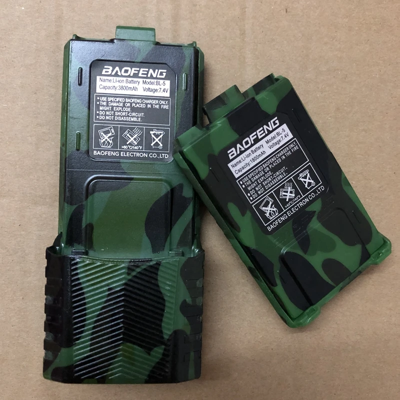 Батарея BF UV-5R портативная рация 3800 мАч 1800 Baofeng Зарядное устройство USB кабель для