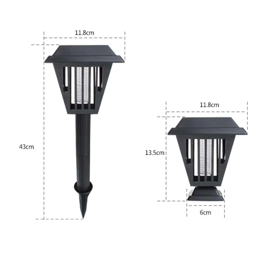 Солнечная Москитная Светодиодная лампа наружная Водонепроницаемая трава для