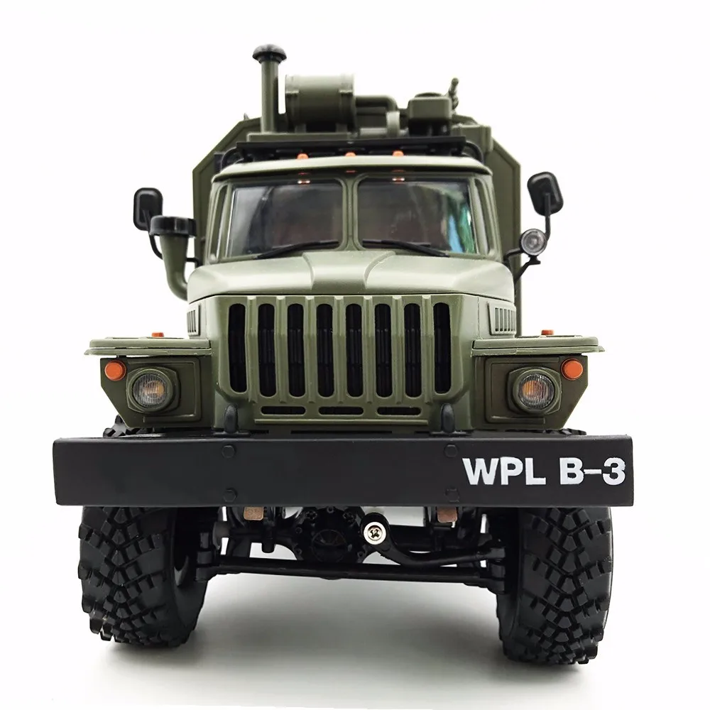 WPL B36 Урал грузовик масштаб модель WPL 1:16 RC армейский грузовик 2,4G 6WD RC автомобиль с дистанционным управлением военные грузовики Рок Гусеничный