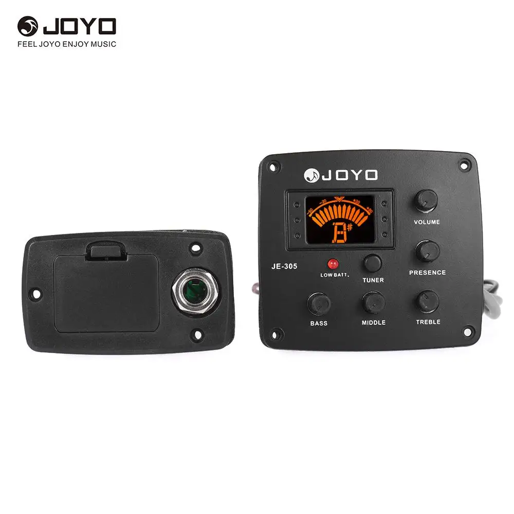 JOYO JE 305 Акустическая гитара пьезоэлектрический звукосниматель предусилитель 4