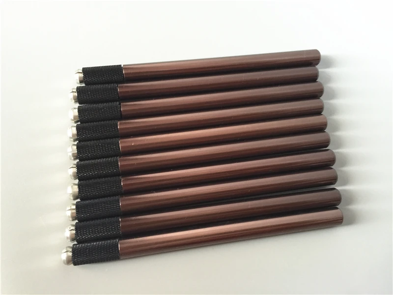 

10pcs Cosmetic Eyebrow Pen Microblading Permanent Makeup Manual Pen Embroidery Tattoo Machine Kit