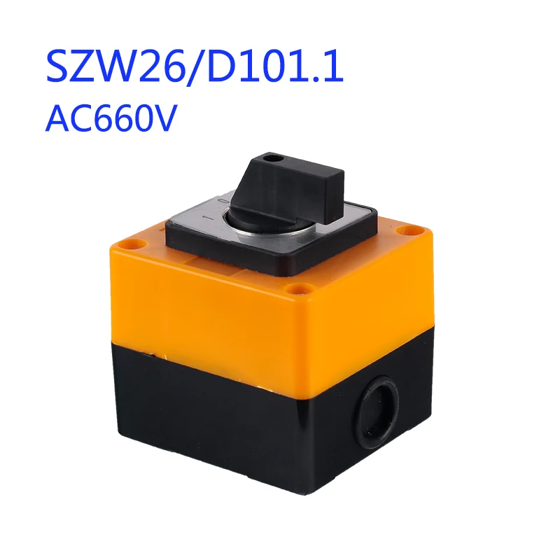 AC 660 В 20A 3-позиция одна фаза Ротари Cam Переключатель коробка SZW26 | Обустройство дома