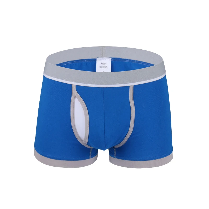 Нижнее белье для мужчин боксеры сексуальные шорты в полоску Cueca геев