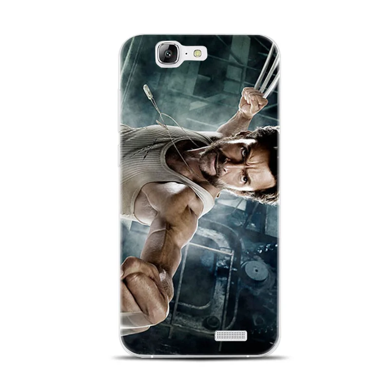 H360 X Men Transparent Hard Thin Skin Case Cover For Huawei P8 P9 P10 Lite Plus 2017 Honor 8 9 6X |