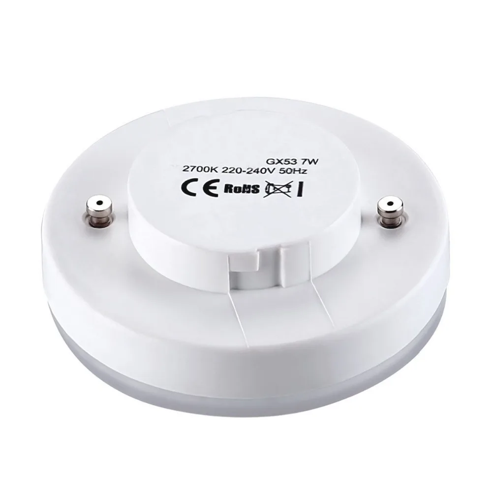 Светодиодная лампа GX53 5 Вт 7 9 smd2835 gx 53 AC 220 В 230 240 в теплый белый холодный