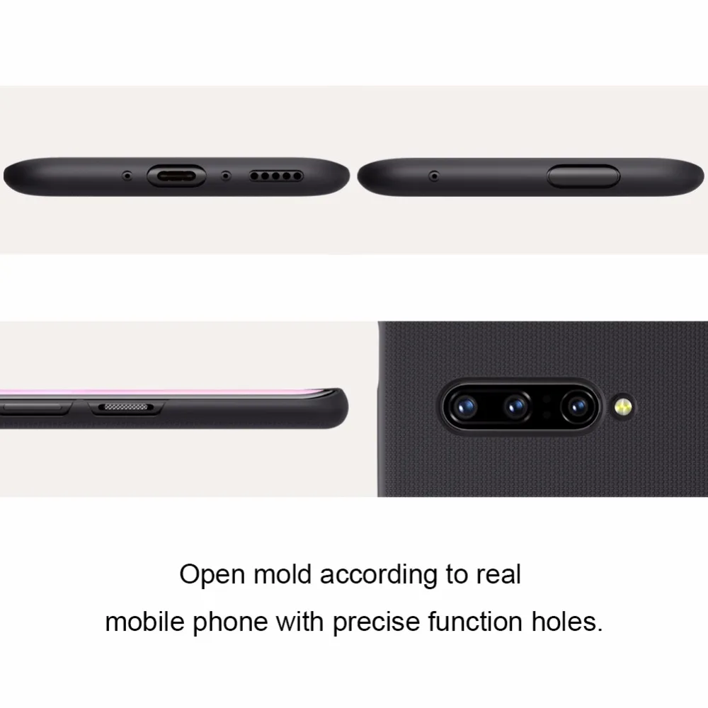 Чехол для oneplus 7 T, чехол для oneplus 7 pro, NILLKIN, суперматовый чехол, матовая задняя крышка, чехол для oneplus 7 T, Подарочный держатель