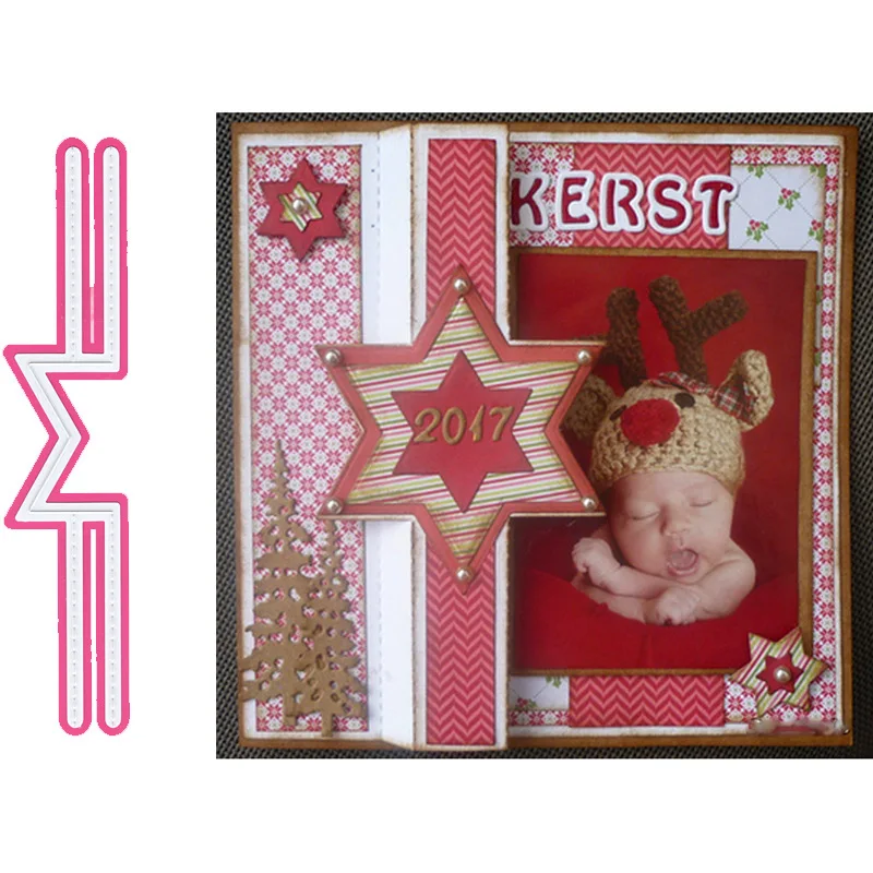 

Star Pop Up Metal Cutting Dies for Scrapbooking Paper Craft Embossing Die Card Making Stencils New 2019