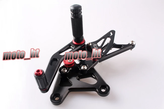 Регулируемая подножка GZYF для Kawasaki Ninja ZX636 2005 2006 черная подножка|foot pegs footrest|adjustable