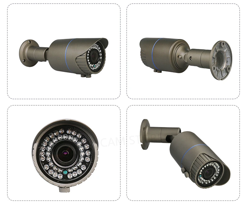 Варифокальная AHD камера 2MP 4MP 2,8-12 мм варифокальный объектив IP66 Водонепроницаемая пуля видео наблюдения уличная камера видеонаблюдения