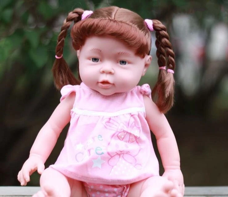 Оптовая продажа 41 см Моделирование Детские возрождение Куклы Мягкие