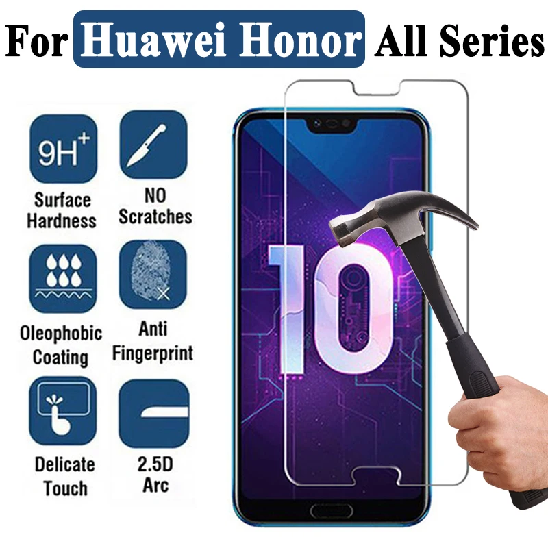 Защитное стекло на honor 9 light 8x 8c 8 7x закаленное для huawei 10 7c honor7c honor10 honor9 lite Huavei защита