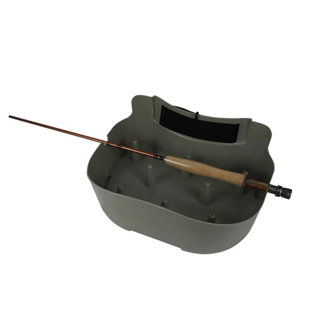 Aventik Authentic Danish Fisker Design Fly Fishing Stripping Basket, Ergonomic, Smooth Curved, Supper Light Weight 590g