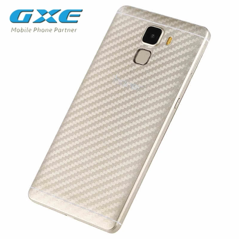 3D наклейка из углеродного волокна (не закаленное стекло не матовое стекло) задняя