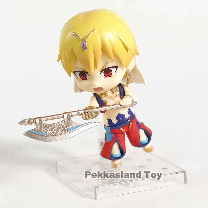 Nendoroid 990 аниме FGO Fate Grand заказ Gilgamesh Милая версия ПВХ фигурка Коллекционная модель игрушки