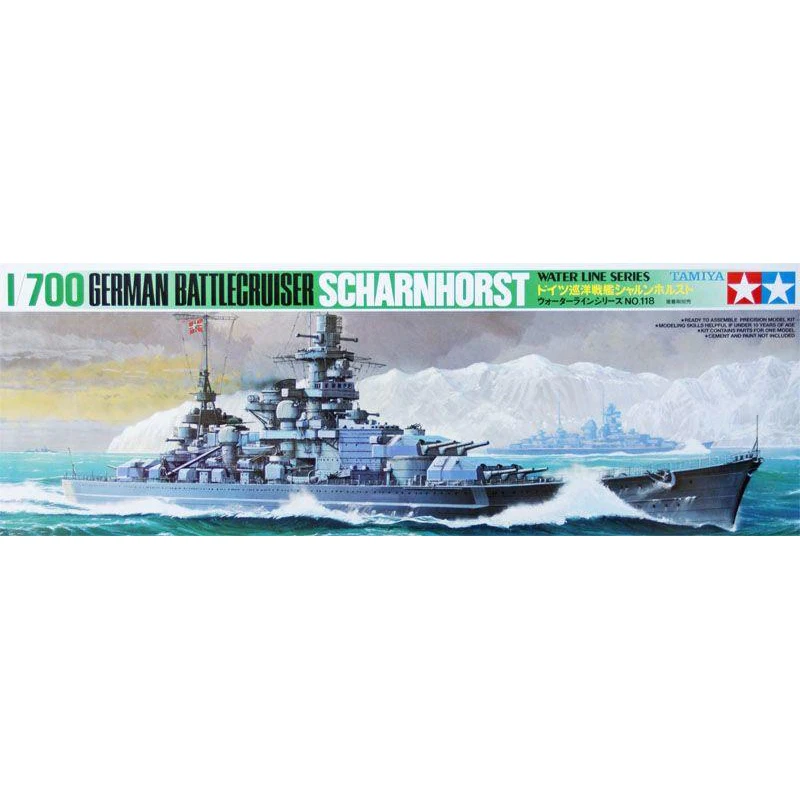 TAMIYA 77518 1:700 немецкий боевой корабль scharnhotst модель хобби|Наборы для сборки моделей|