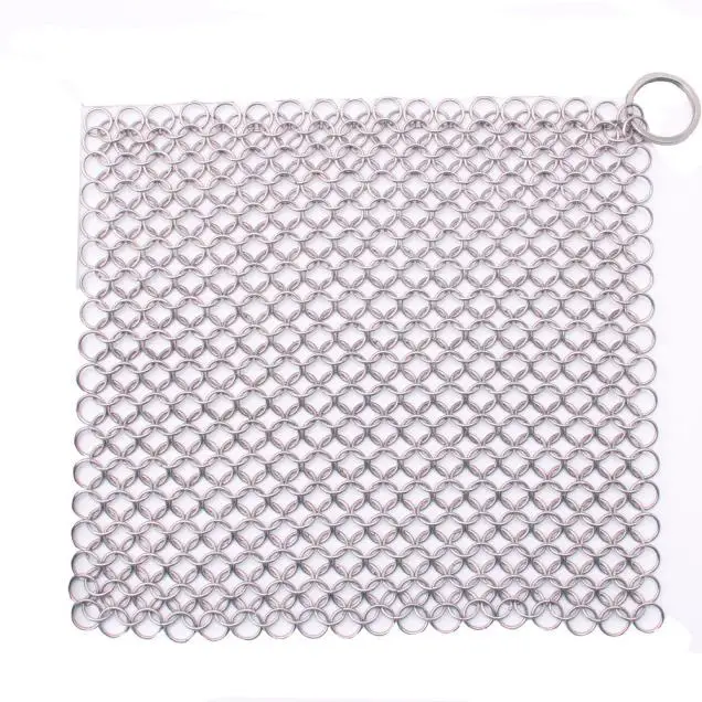 Палец Железный ёршик из нержавеющей стали Chainmail Scrubber sep927 необыкновенный