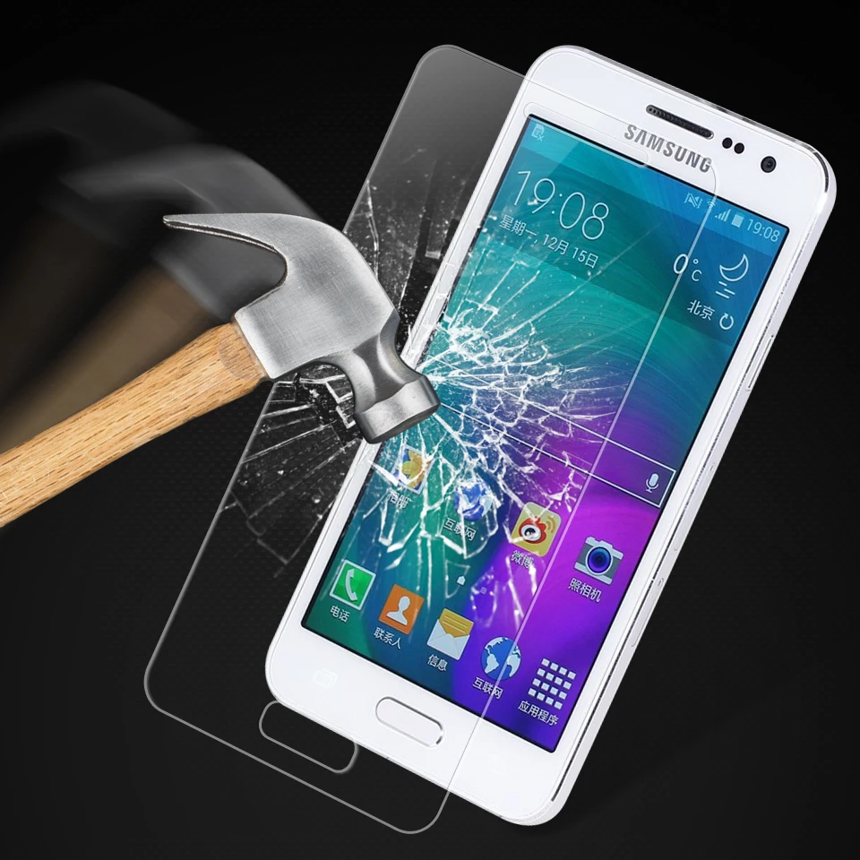 Стекло для Samsung Galaxy A3 2015 2 шт. защита экрана закаленное стекло A300 защитная пленка