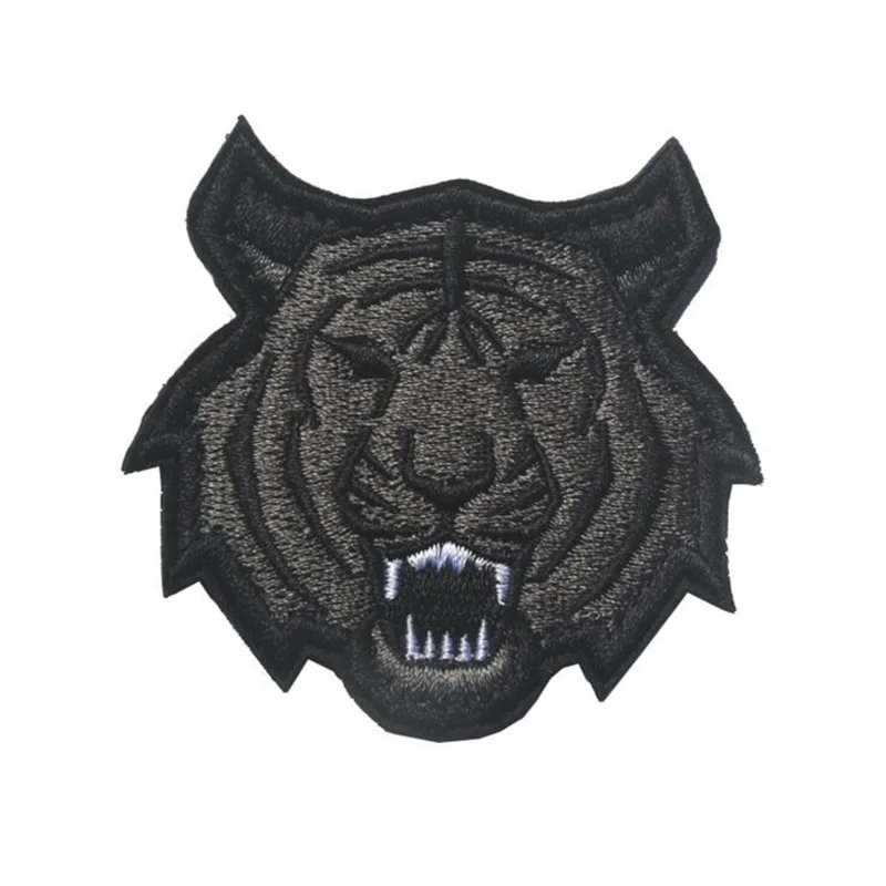 Новинка 2017 значок с изображением тигра военный тактическая нашивка вышитый
