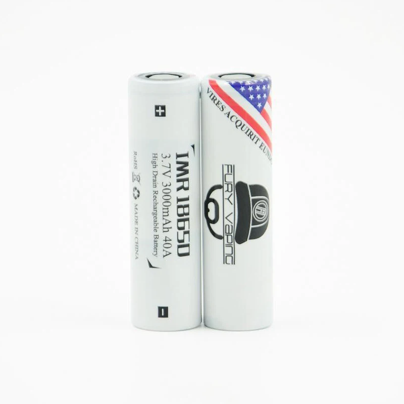 ICL USA FURY VAPING 18650 Батарея 3,7 V 3500mAh 60A перезаряжаемый литий-ионный Vape блок питания для электронной сигареты батарея