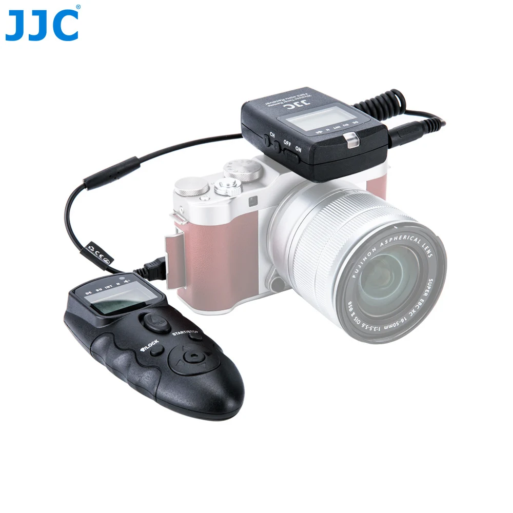JJC DSLR камера 2 4 GHz RF Беспроводной Таймер Пульт дистанционного управления для FUJIFILM X