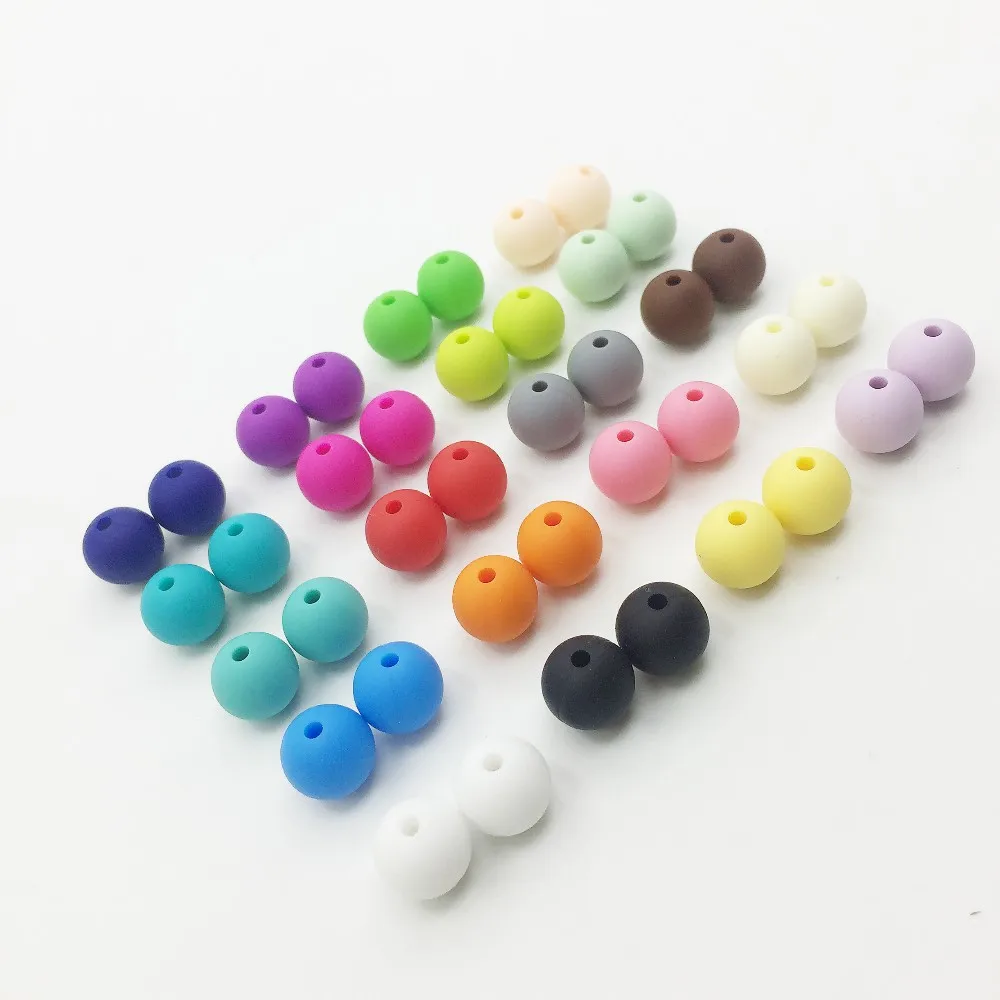 50 шт. силиконовые бусины для зубов 10 15 мм|teething beads|silicone beadsbeads teething |