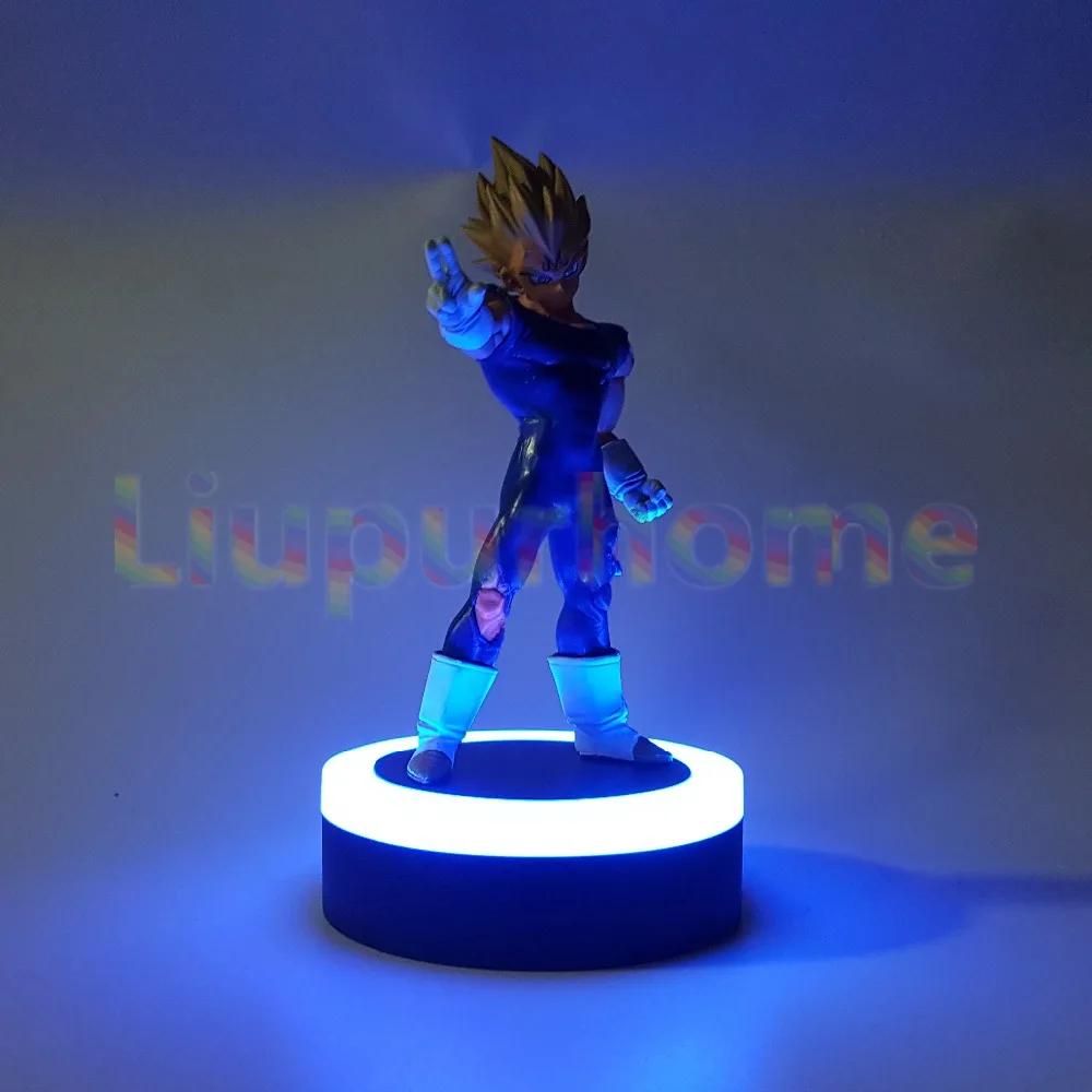 Жемчуг дракона Z злой Вегета Led ночник база аниме Жемчуг дракона Z DBZ Сон Гоку Светодиодная лампа Рождественский Декор Lampara Led