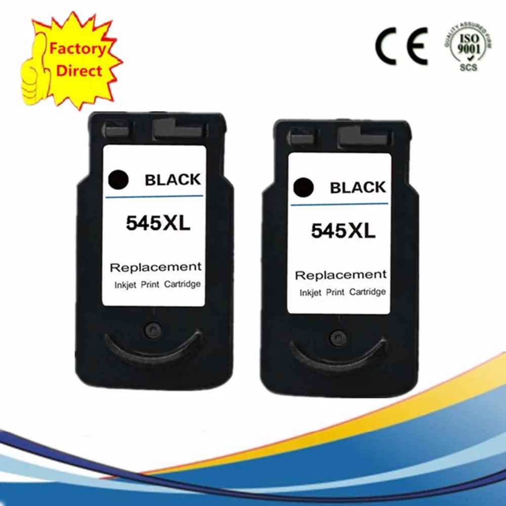 PG 545XL PG545XL 545 XL PG545 чернильные картриджи восстановленные Pixma IP2850 MG2450 MG2455 MG2550 MG2950|545