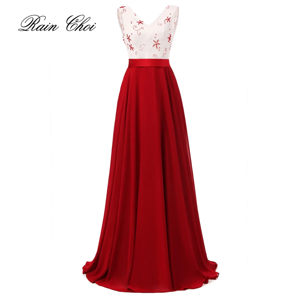 

Chiffon Long Prom Dresses 2022 V Neck A Line Floor Length Women Party Dresses