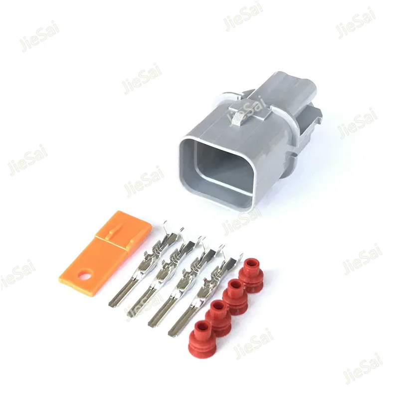 KUM 4 Pin PB621 04120 мужской автомобильный разъем авто водонепроницаемый кабель