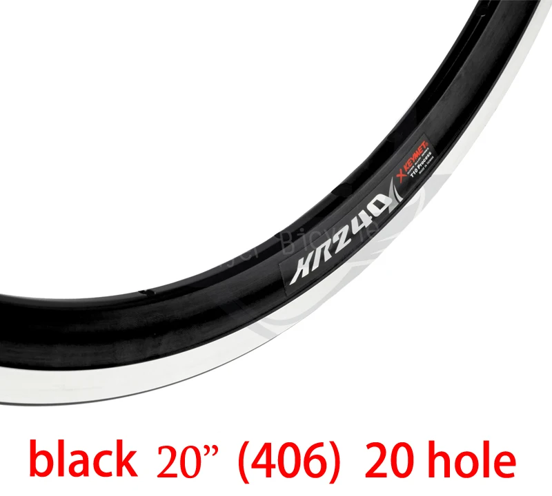 Красный KINLIN XR240 18/20 дюйма диски 355/406/451 велосипед тормоза V оправа 16/20/24 Отверстия - Цвет: Красный