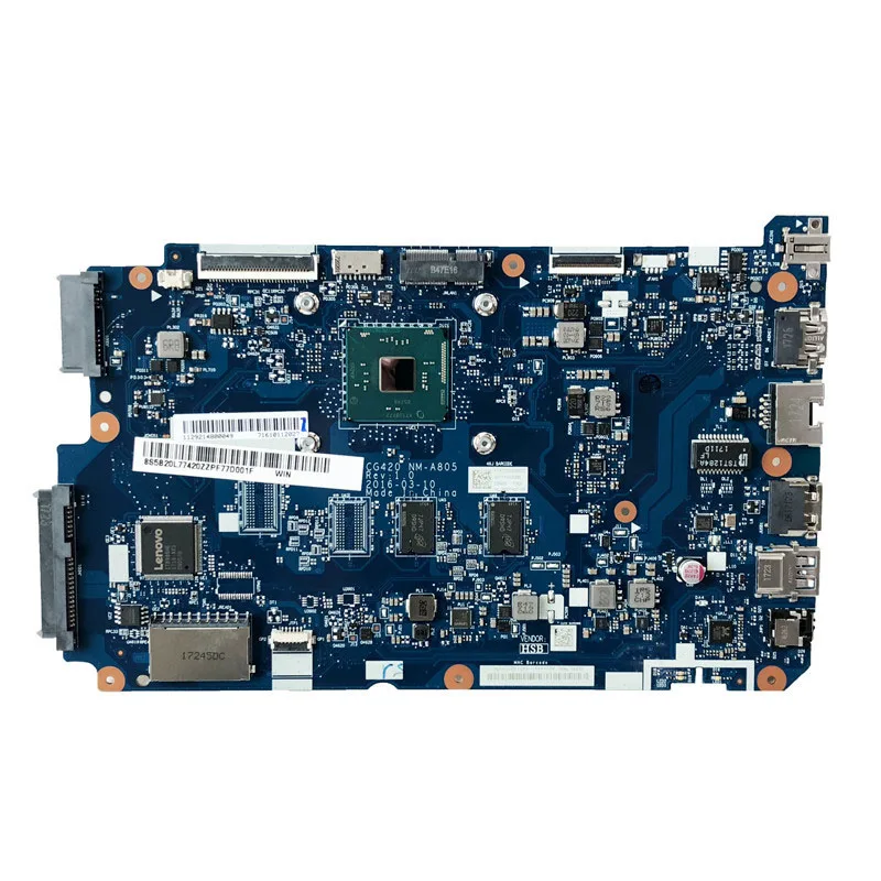 SZWXZY отлично подходит для Lenovo IDEAPAD 110 14IBR Материнская плата ноутбука с процессором