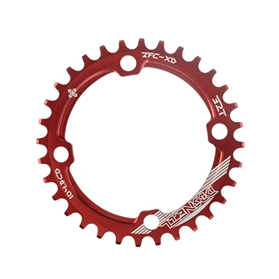 32T Round Red DBSNEIL 104BCD 32T круглая синяя черная красная велосипедная Звездочка 7075-T6 MTB велосипедная круглая шатунная пластина - Цвет: 32T Round Red