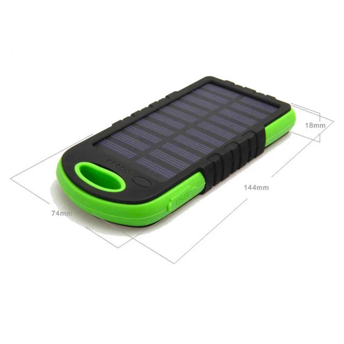 Centechia, водонепроницаемый Солнечный внешний аккумулятор, 12000 мА/ч, двойной USB внешний порт, полимерный аккумулятор, зарядное устройство, светильник для улицы