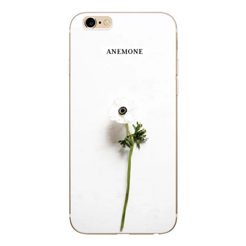 Силиконовый чехол для iPhone 7 7Plus 6 6S 5 5S SE из мягкого ТПУ с цветными листьями 8 Plus X XS